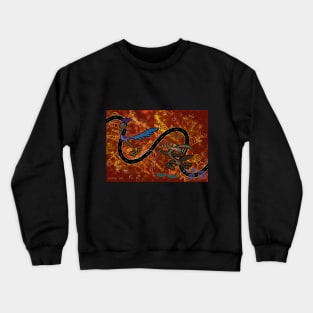 Road Runner Vs Wile E Coyote - Deadly Dreaming Crewneck Sweatshirt